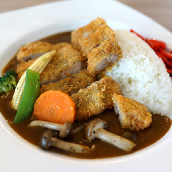 椰青咖哩豬扒飯