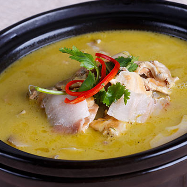 花膠椰子燉雞湯